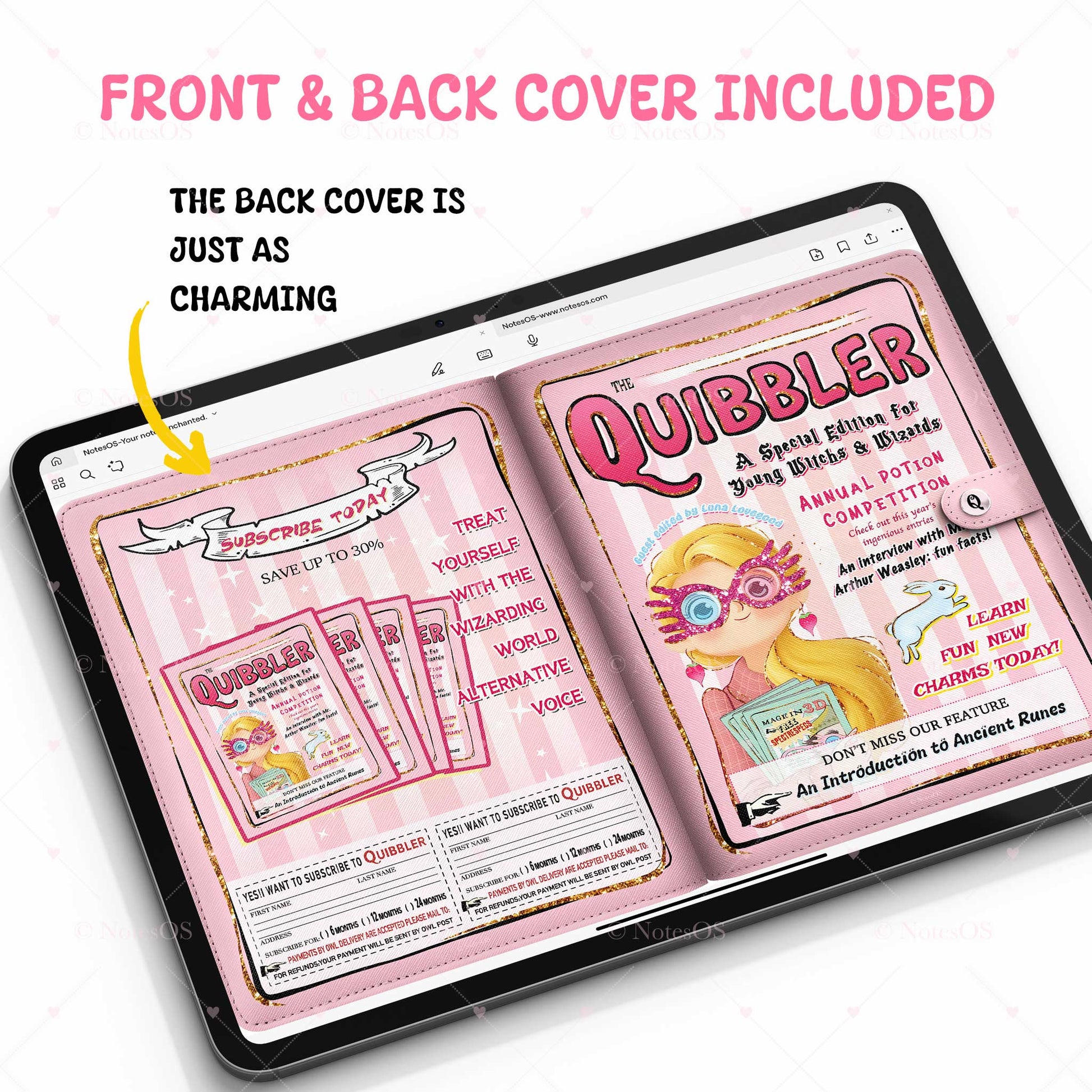 🌙 Luna Cover - Digital & Printable