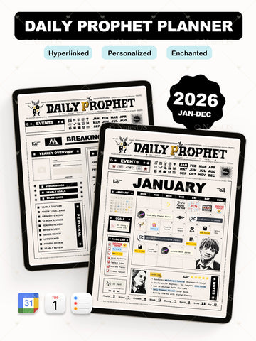 2026 Daily Prophet Planner
