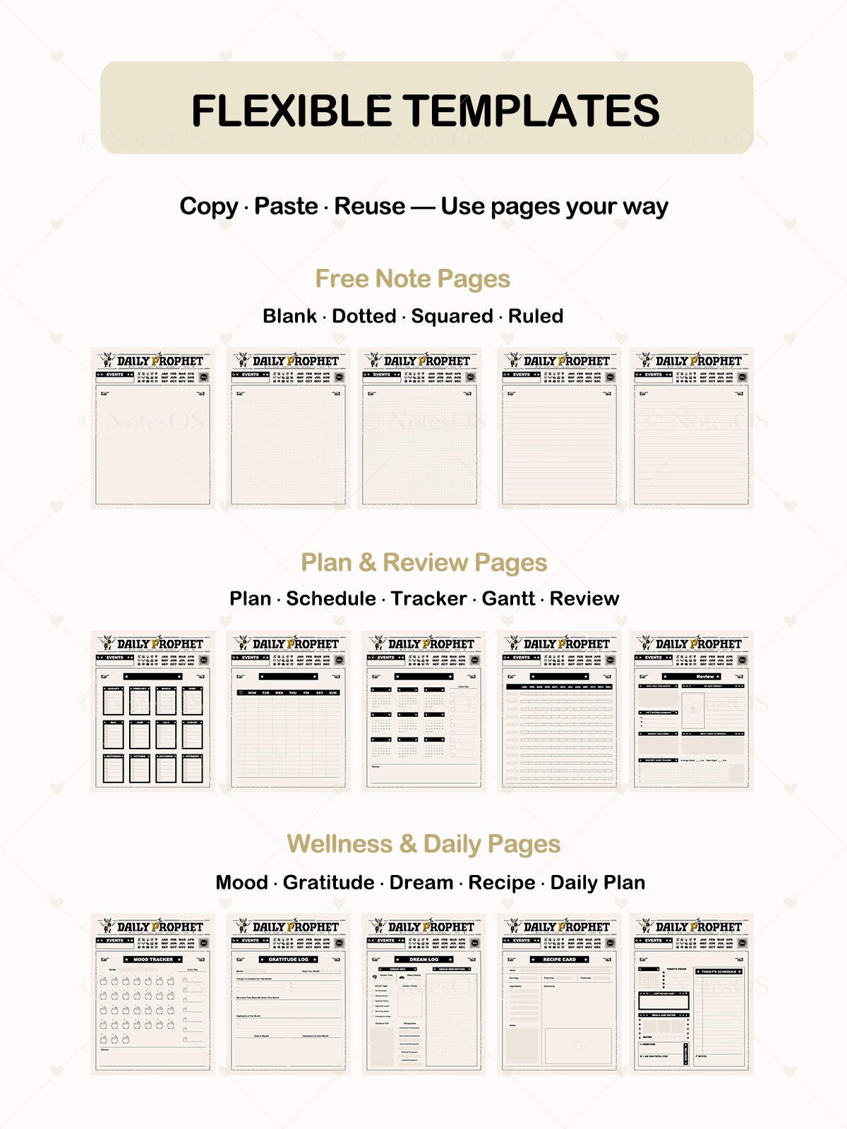 2026 Daily Prophet Planner