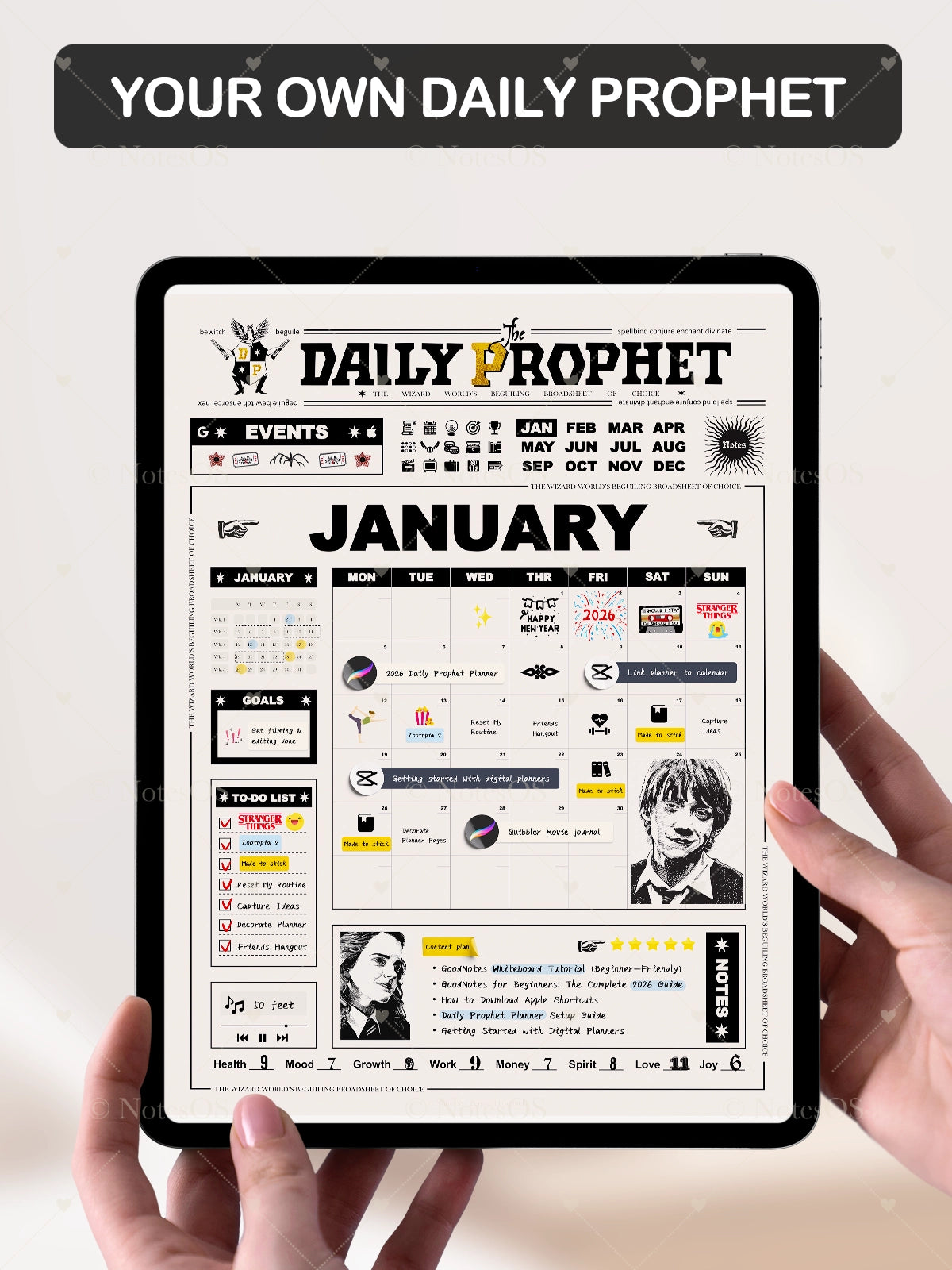 2026 Daily Prophet Planner Secondary image