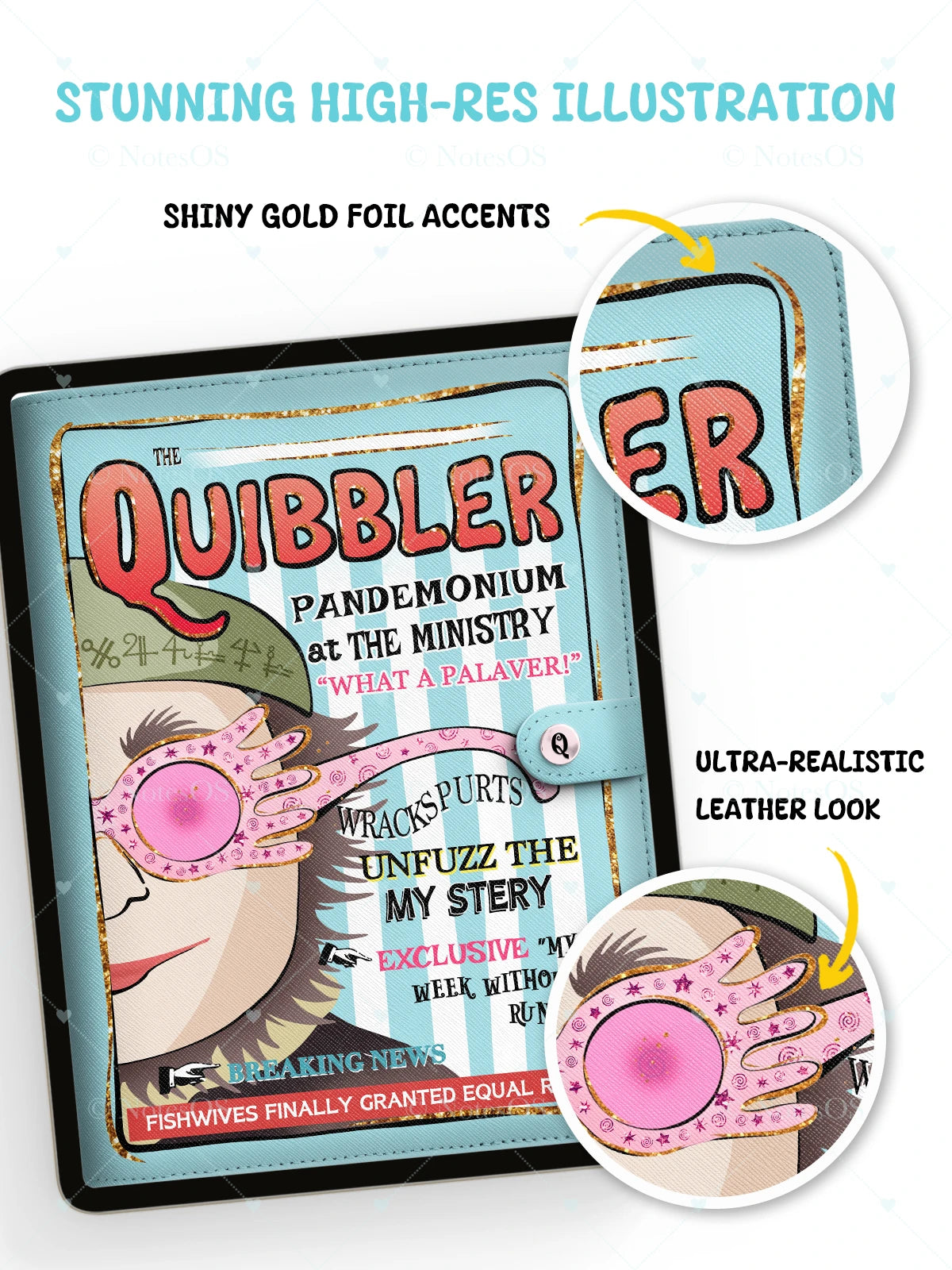 ✨ Quibbler Journal Cover - Digital & Printable Secondary image