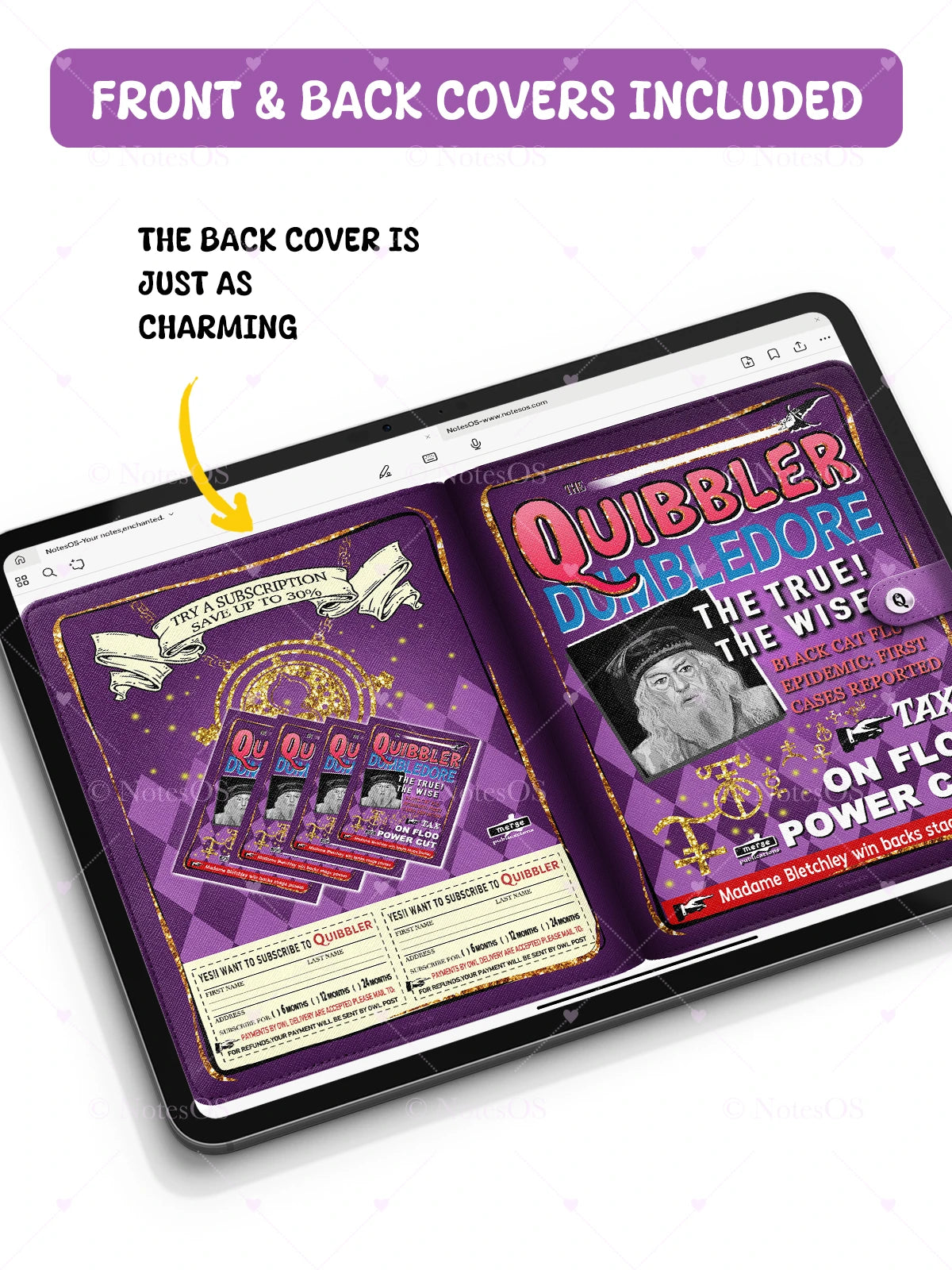 🧙‍♂️ Dumbledore Cover - Digital & Printable