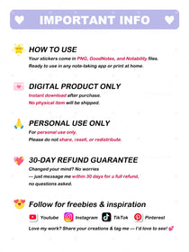 Important information text overlay on a white background